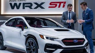 2025 Subaru WRX STI: A Powerhouse Redefined