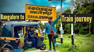 Riding the Rails: Sakaleshpura Train Vlog 2023 | Scenic Train Journey from Bangalore to Sakaleshpura