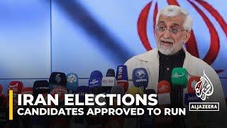Iran election: Six candidates approved to run for president