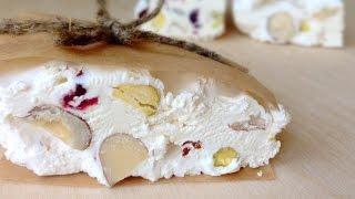 Нуга с орехами / Nougat with Nuts