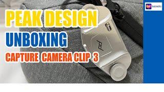 Peak Design Capture Camera Clip v3 with Plate | Unboxing