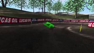 Moto-X 338 (Southwick) Animated Track Map: Helmet View