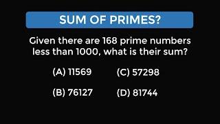 Can you deduce the answer? A simple math trick to find the answer