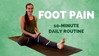 10 Min YOGA FOR FEET - Follow Along FOOT STRETCH for FOOT PAIN