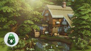 Cottage Living  || The Sims 4 || Speedbuild with Ambience sounds