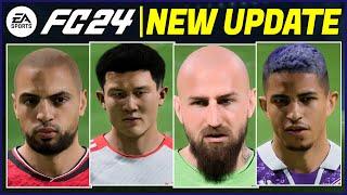 EA SPORTS FC 24 NEWS | ALL 162 NEW REAL FACES IN TITLE UPDATE #3