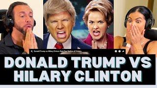 First Time Hearing Donald Trump Vs Hilary Clinton Reaction (ERB) - OUR FIRST ERB REACTION!