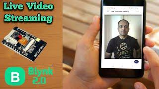 Live Video Streaming with ESP32 CAM and Blynk IoT | ESP32 CAM Projects