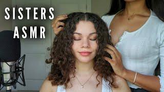 ASMR Neck & Scalp Massage for EXTREME Relaxation and Tingles | Sisterly Soft Whispers 