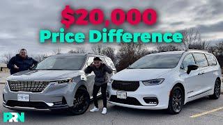 2024 Chrysler Pacifica vs 2024 Kia Carnival | Is One Minivan Really $20k Better than the Other?