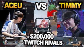 iiTzTimmy vs ACEU IN $200,000 TWITCH RIVALS TOURNAMENT..  FIRST TIME DEATHMATCH MODE!! !!!