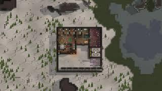 RimWorld timelapse 30x30 Challenge (Merciless, Cassandra, Naked Brutality, Commitment Mode)