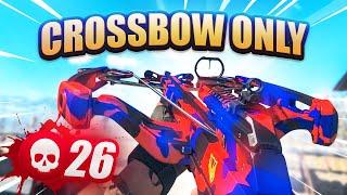 WINNING with CROSSBOWS ONLY in WARZONE (CHALLENGE)