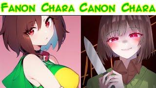 Fanon Chara Vs Canon Chara