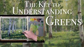 The Key to Painting Greens Oil Painting Workshop April 23, 2022