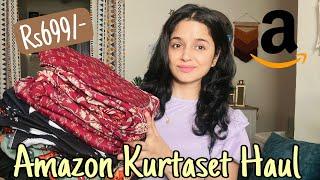 Super Affordable Occasion Wear Kurtaset| Amazon Haul| The Touchupgirl