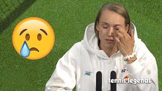 Elena Rybakina After LOSS "It's not easy to lose"