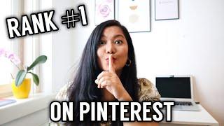 HOW TO RANK #1 ON PINTEREST // Pinterest SEO Hacks