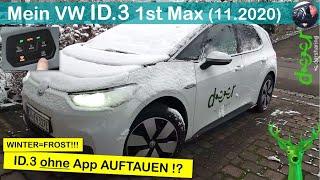 Den VW ID.3 ohne APP AUFTAUEN, wie geht das? | Praxistest | deer e-Carsharing