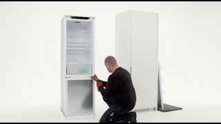 How to install your Electrolux fridge / freezer top control sliding door