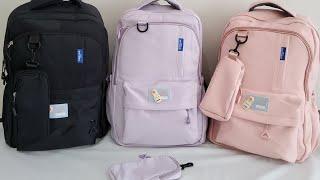 Tas Ransel Sekolah Anak Cewek Cowok Model Korea Backpack Anak Sekolah Remaja SD SMP SMA