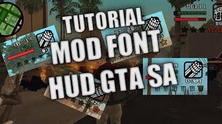 MOD FONT HUD GTA SA ANDROID