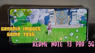 Genshin Impact - Redmi Note 13 pro 5G Medium settings