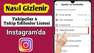 Instagram Takipçi / Takipçi Listesi Nasıl Gizlenir 2024 (Android ve ios)