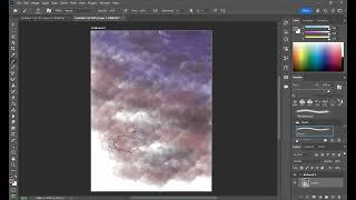 Creating a Scenic View with Photoshop: Sun, Clouds, and Flying Birds Tutorial