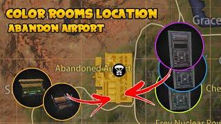Abandon Airport Color Rooms Guide - Last Island Of Survival - Last Day Rules Survival