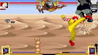 NICK54222 MUGEN: Ronald McDonald VS Lobo