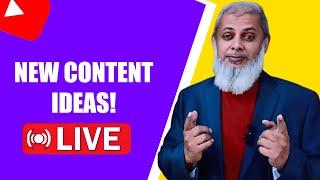 Live: Best YouTube Content Ideas for Beginners – Session 3!