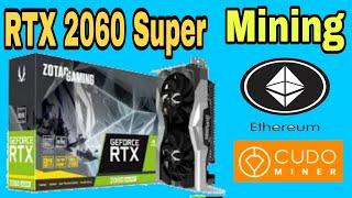 Zotac RTX 2060 Super Mining Ethereum at CUDO miner | EmArpi Technology