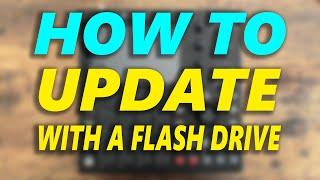 How to Update the MPC One Firmware with a USB Flash Drive
