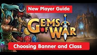 Gems of War New Player Guide: 6 Choosing Banner and Class is VITAL!