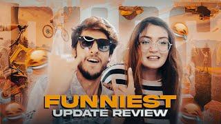 FUNNIEST UPDATE REVIEW ft. @LILYliveGaming @PUBGMOBILEPakistan | NTD Playz