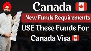 Canada Visitor Visa New Funds Requirements in 2024 || Funds Requirements For Canada Tourist Visa