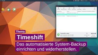 Timeshift für das System-Backup einrichten und wiederherstellen