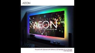 Elite Screens Aeon Series, 158-inch, 8K / 4K Ultra HD Home Theater Fixed Frame EDGE