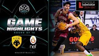 AEK v Galatasaray NEF | Round of 16 Week 5 | Highlights - Basketball Champions League 2022/23