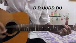 1 Strumming Pattern - Play 90% of Hindi Songs - Easy Beginners Lesson Explained