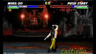 shang tsung vs scorpion 3 hit %48