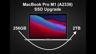 MacBook Pro M1 (A2338) SSD Upgrade 256GB to 2TB