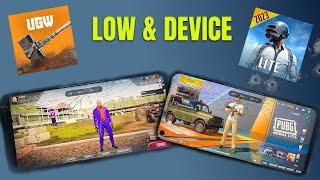 PUBG MOBILE LITE VS UGW MOBILE low & device test First TIME: Interesting