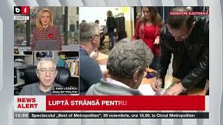 AL. LĂZESCU, ANALIST POLITIC DESPRE DIFERENȚELE ÎN SONDAJE ȘI PREZENȚA LA VOT_Știri B1TV_11 nov.2024