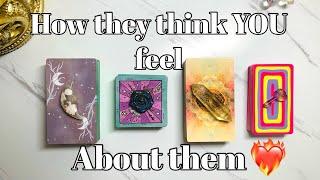 How They Think YOU Feel About Them️‍🫢Pick a Card Tarot Love Reading