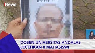 Lecehkan 8 Mahasiswi, Dosen Univ Andalas Cium Korbannya & Janji Luluskan Matkul #iNewsSiang 01/03