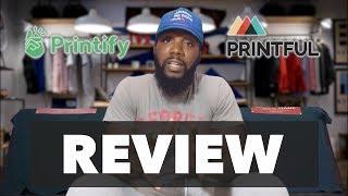 Printify Vs. Printful Review ( After 1 Wash )