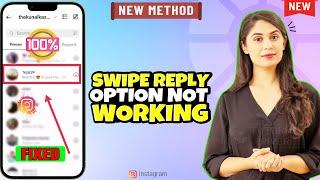 Instagram Message Swipe Reply Option Not Working on Android 2024 [ 5 WAYS ]