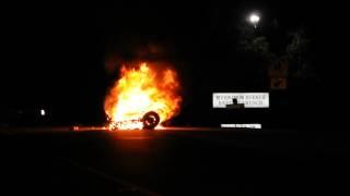 Merrimon Avenue Scooter Fire